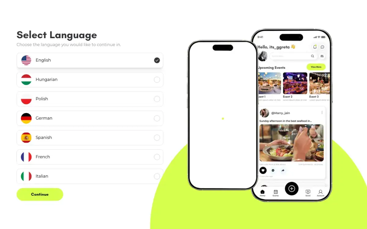 Chat Eat restaurant booking and social chat platform
